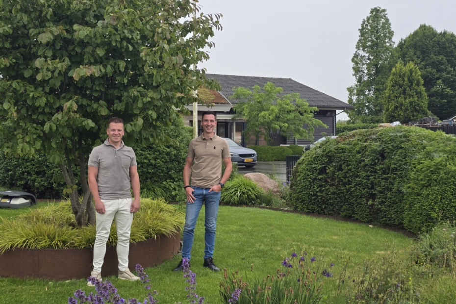 Jan van Gessel directeur/eigenaar (l) en Aris Willemsen accountmanager